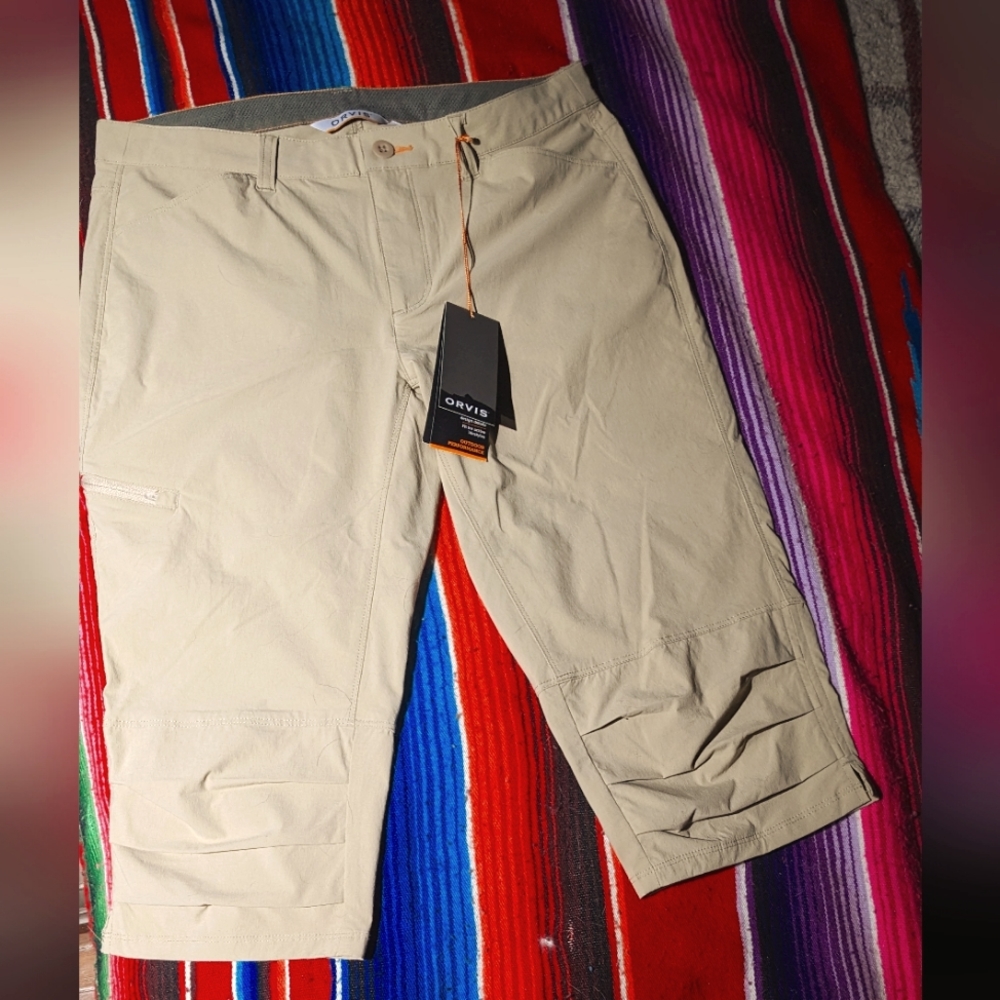 Orvis quick-dry long shorts size 10